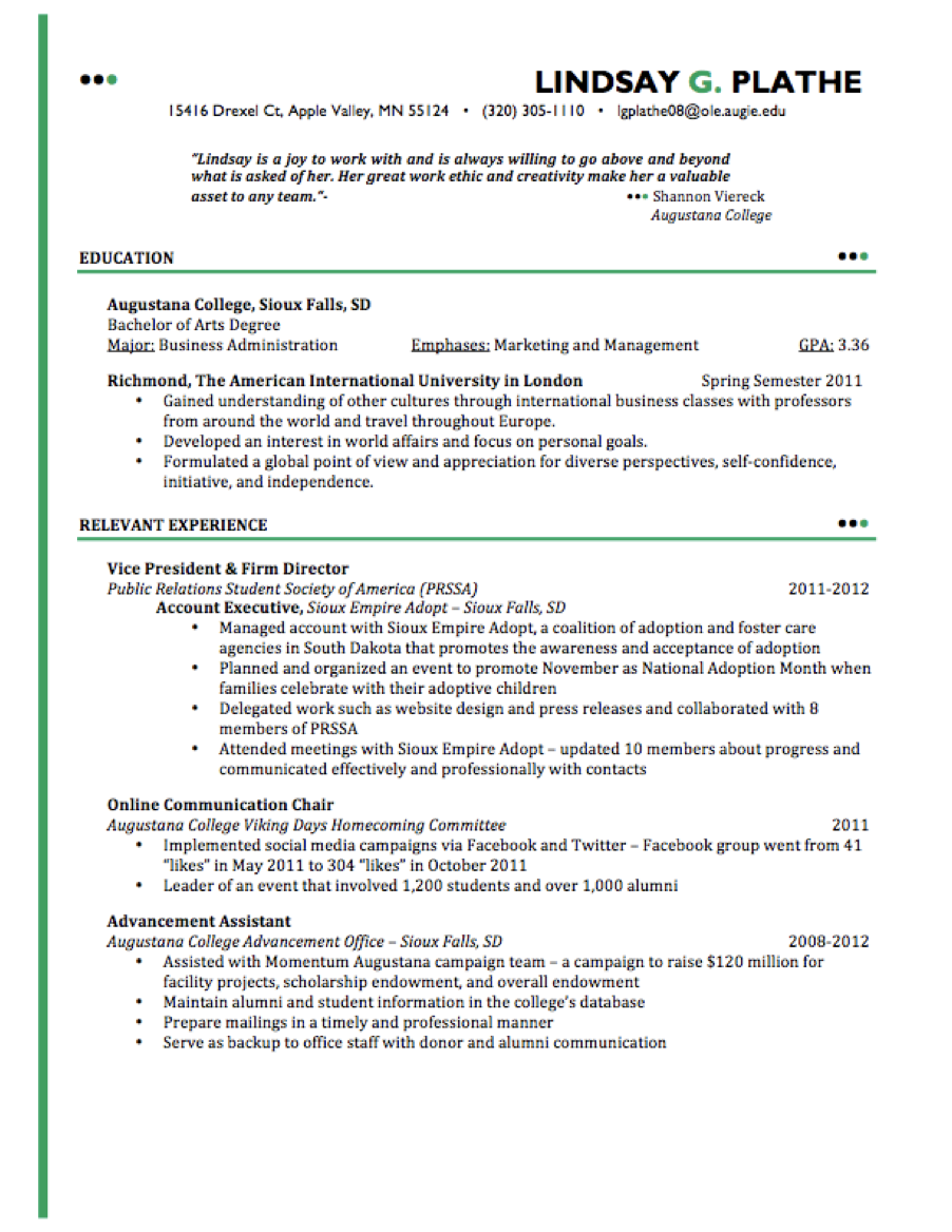 cosmetology resume examples